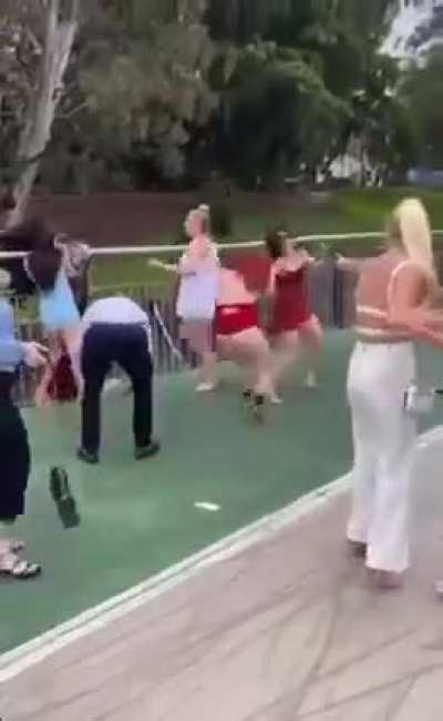 Liberty Belle vs. The She-Wolf: Brawl at the Blowout Bridge