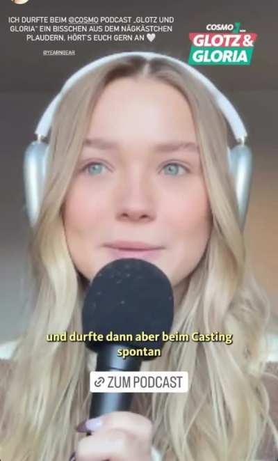 Krass das sie noch nen Interview von 2003 von ihr gefunden haben anders kann ich mir die Bildqualität nicht erklären…meine fresse wo leben wir denn hier