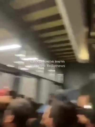 An Airport Overrun by People Looking for Jews at a Dagestan Airport (Following News an Airplane from Tel Aviv, Israel has Landed)