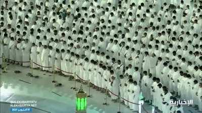 First prayer after 20 month of social distancing