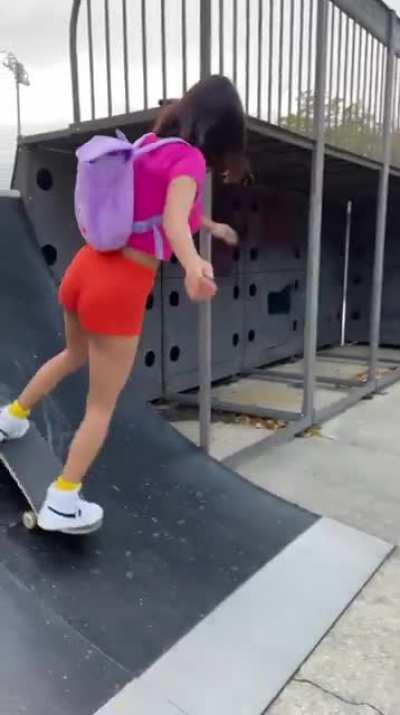 Dora decided to spice it up a bit