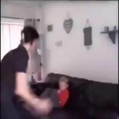 Did not look like she expected that at all