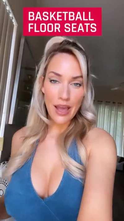 Win courtside tickets with Paige