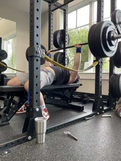 New rep PR! 285lbs/129kg x 12