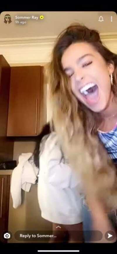 Just look at the way sommer’s friend puts her hand in sommer’s ass