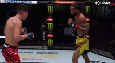 Fighter lands spinning head kick KO in last few seconds of fight