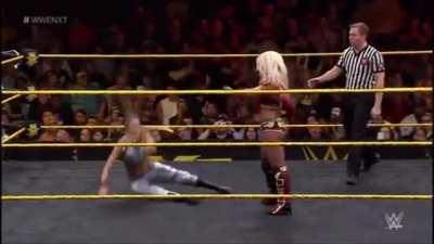 Alexa Bliss and Bayley slap each other