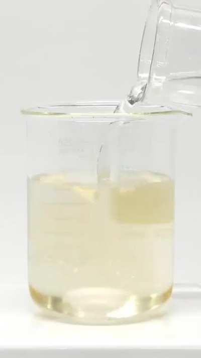 One of the very few oscillating reactions, Briggs-Rauscher reaction.