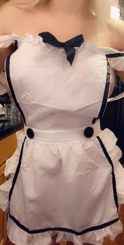 What if you saw the maid cooking like this when you came home