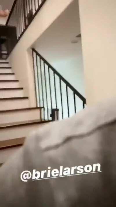 I love the bouncing boobs of Brie Larson