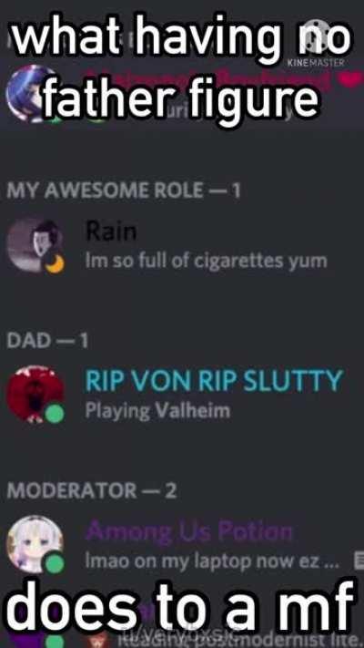 what having no father figure does to a mf