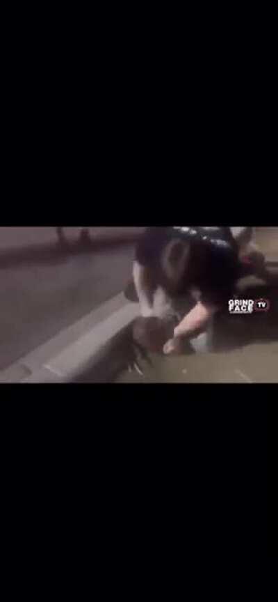 Video got removed.. In case u missed it.. Man goes APE after brutal beat down.. Friends watch shook