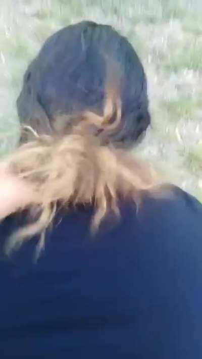 Hot hottie getting it at the park 🍑🍑🤤🍆💦😈😈😈