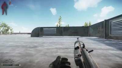A Tarkov death but overdramatised