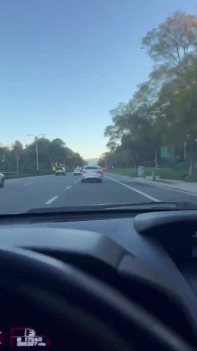 Road rage around Irvine Valley College