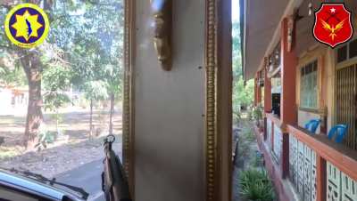 Anti-junta militias in Dawei District, Tanintharyi Region. Myanmar, assaulting Myanmar Army positions at close range. January 29th. [Enemy Visible]