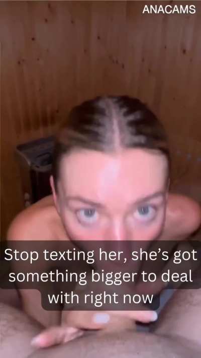 Leave her alone bro... She busy