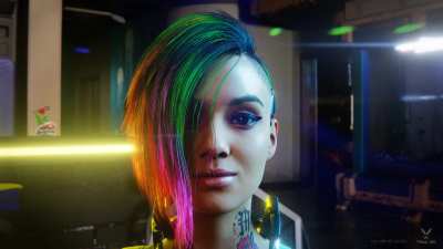 Judy Alvarez convincing you to dive into one of her smut braindance (VReal_18K)