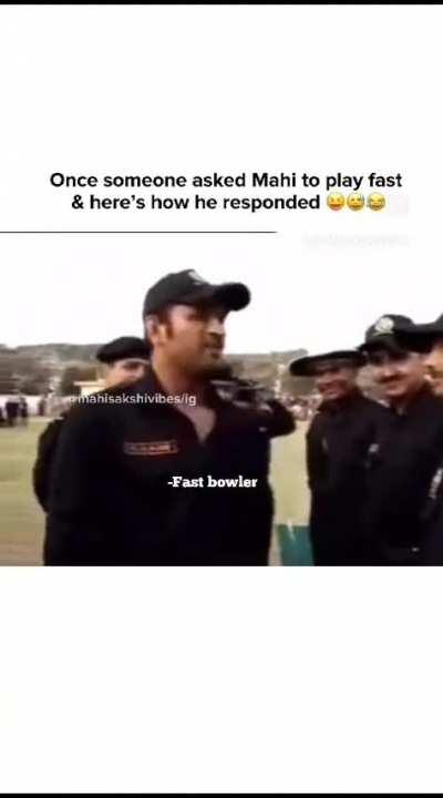 My man din't even hesitated for a second 