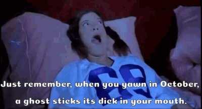 Whole lot of yawning going on too...