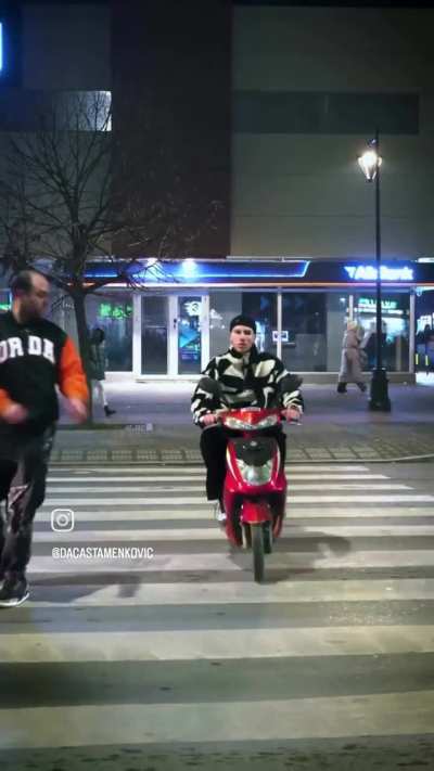 Annoying electric scooters