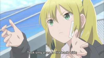 High school girl rapping to her teacher about how she forgot her homework [Joshikousei no Mudazukai]