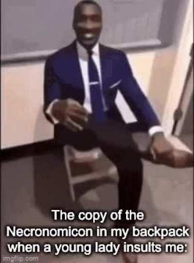 Had a dream some girl roasted me badly, so I sent her to the 9th circle of hell