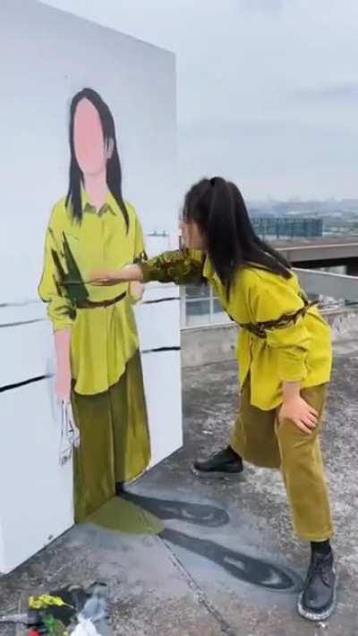 Painting a Self Portrait