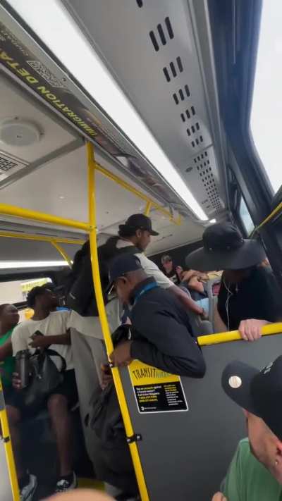 Security guard unfazed