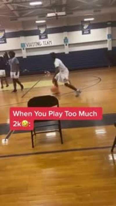 Kids who learned how to play basketball from 2k