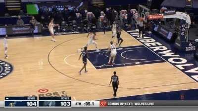 [Highlight] Gobert Leaves Russell wide open for the lay up to take the lead with 4 seconds left