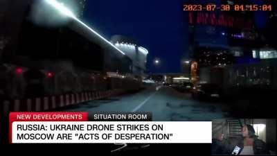 American Michelle “ Kapooyah” Clark, now living in Moscow, describes the recent drone attacks.