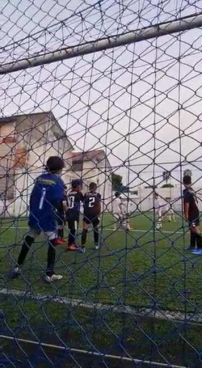 Nice goalkeeper save! Oh wait...