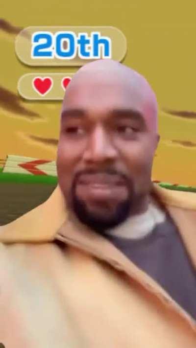 Kanye doesn’t play games, kanye is the game.