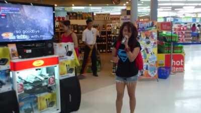 Store Karaoke (it eventually got her on Ellen)