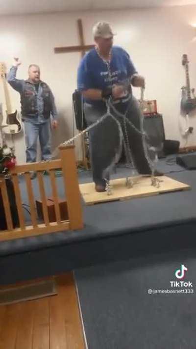 Wait, so Church is Now Putting People in Chains ....