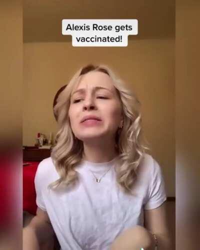 Some brand called Moderna reached out to Alexis. 🤣🤣 OK! This is a lil bit Alexis.