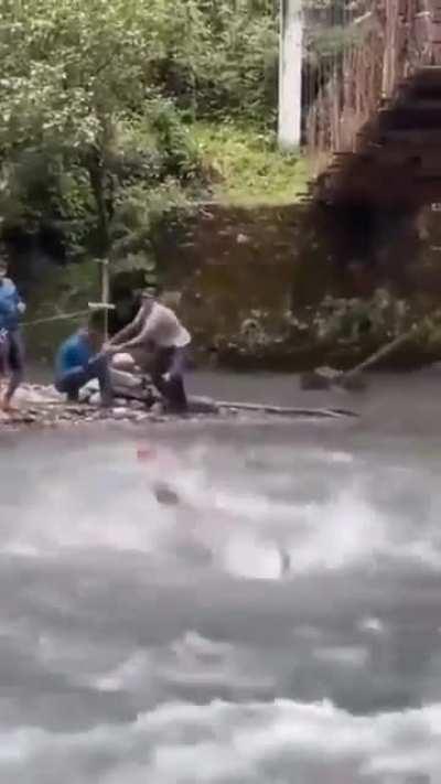 He was a little dirty