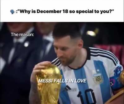 Why is December 18 so special to you?