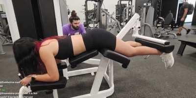 ExtraEmily leg curl workout