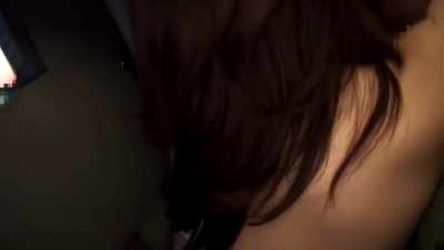 Busty MILF swimmer pleasures herself while sucking the swimsuit fetishist's cock in the Balcony [EMRD-01] (Sayuri Mikami)