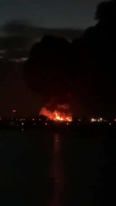 'Huge explosion' as fire rages at industrial unit near Hoo, UK. September 2020