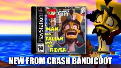 An Evil Scientist has Fallen into the River in Lego City