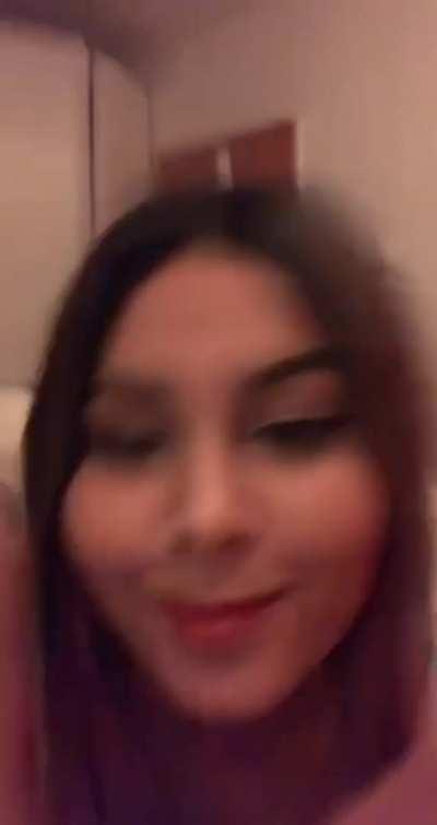 In the mood for your cum on my tits