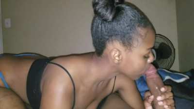 Horny Ebony Erotic Blowjob🥵🫦