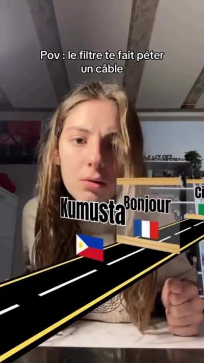 Watch her die inside