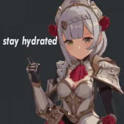 Reminder to stay hydrated and comfy travellers. Or else.