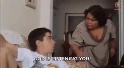 God is listening