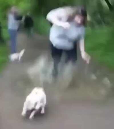 Watch me jump over this puddle