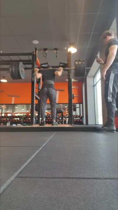 New PR! Always struggled with a hip shift to the right, but I think it's mostly fixed! Any suggestions to fix the imbalance in mobility the of my shoulders?